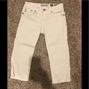 Miss Me Cuffed Capri Jeans